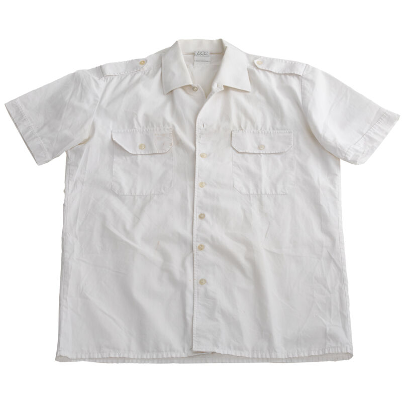 Dutch Army White BDU Shirt, , large image number 4